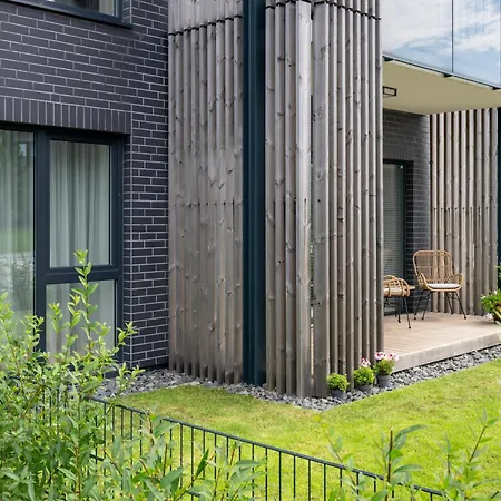 Apartment D33 Vilnius - Modern Luxury Apartment With Terrace, Garden, Ac And Parking
