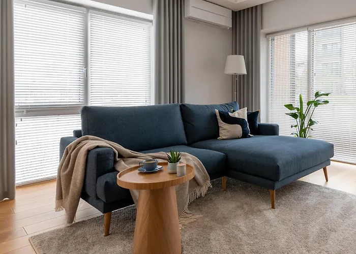 D33 - Brand New Luxury With Terrace, Garden, Ac And Parking Lägenhet Vilnius